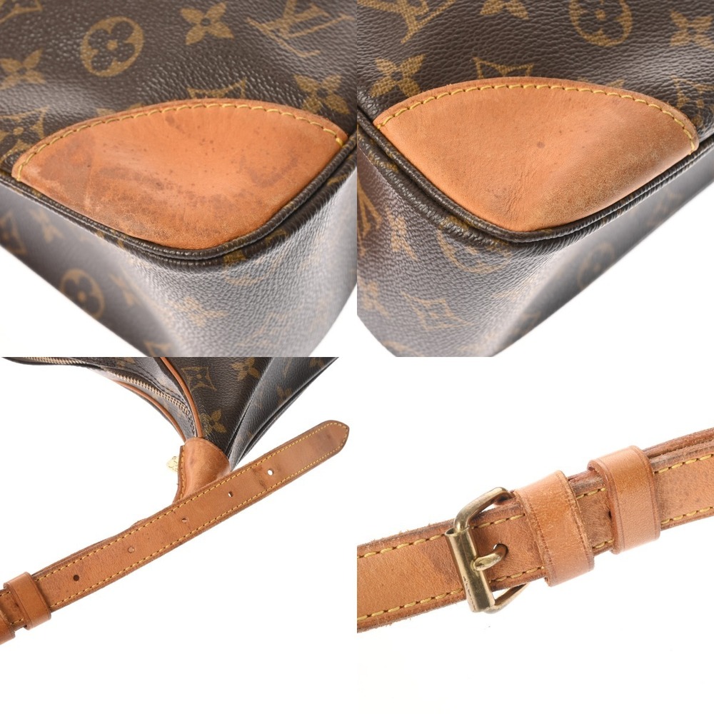 Louis Vuitton Canvas Brown Boulogne Bag Monogram Shoulder - Picture 7 of 10